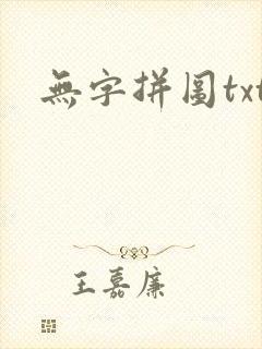 无字拼图txt