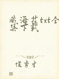 藏海花txt全集下载