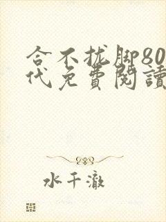 合不拢脚80年代免费阅读笔趣阁