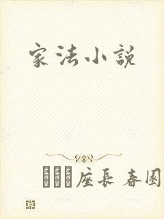 家法小说