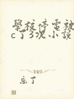 学校停电被同桌c了3次小说