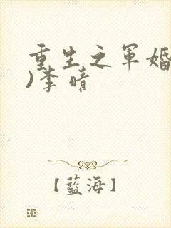 重生之军婚(h)李晴