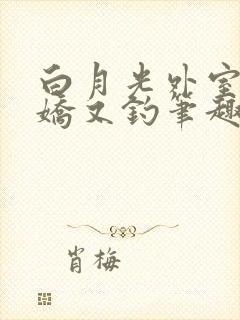 白月光外室她又娇又钓笔趣阁