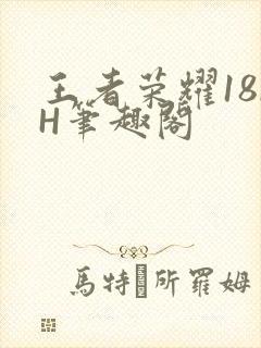 王者荣耀18rH笔趣阁