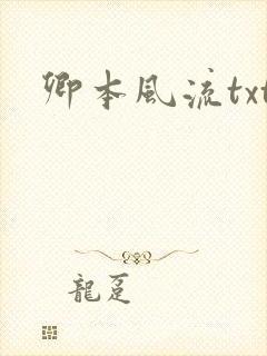 卿本风流txt封面