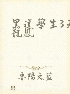 黑道学生3天门龙凤