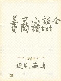 姜可小说全文免费阅读txt封面