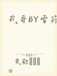 我哥BY雪莉封面