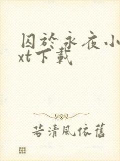 囚于永夜小说txt下载