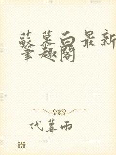 苏慕白最新更新笔趣阁