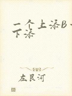 一个上添B一个下添