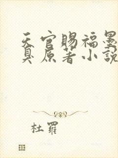 天官赐福墨香铜臭原著小说