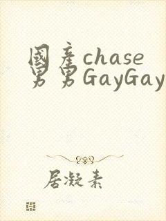 国产chase男男GayGay
