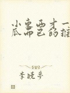 小东西才一根黄瓜而已的推荐书