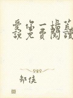 爱你一场荒凉小说免费阅读笔趣阁封面