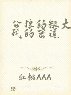 公狼的粗大挺进我的密道