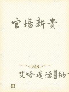 官场新贵