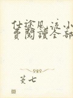 仕途风流小说免费阅读全部章节