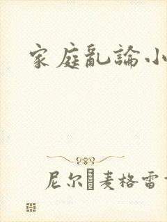家庭乱论小说
