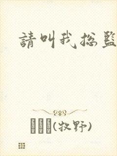 请叫我总监小说