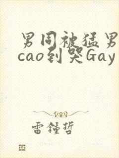 男同被猛男房东cao到哭Gay封面