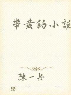 带黄的小说