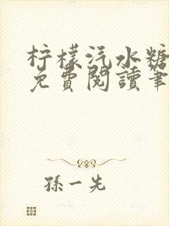 柠檬汽水糖全文免费阅读笔趣阁