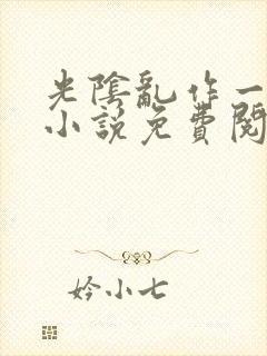 光阴乱作一团的小说免费阅读