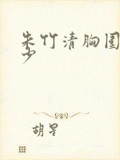 朱竹清胸围是多少封面