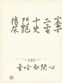 杨门十二寡妇肉床艳史电子书