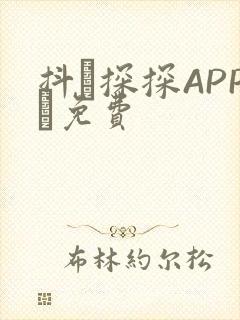 抖抈探探APP汅免费封面