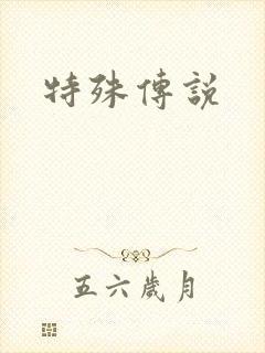 特殊传说封面