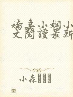 娇妻小娴小说全文阅读最新章节