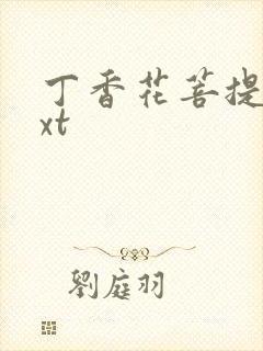 丁香花菩提树txt