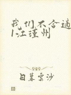 我们不合适1v1江瑾州