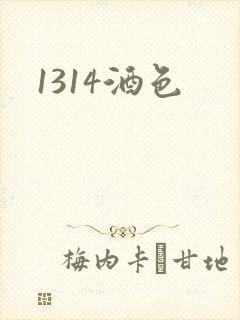1314酒色封面