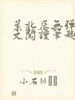 叶北辰无弹窗全文阅读笔趣阁