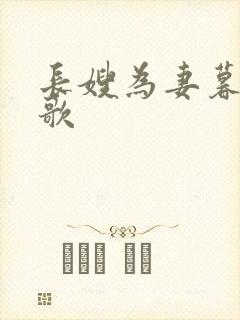 长嫂为妻暮色酒歌封面