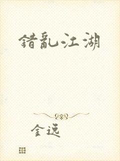 错乱江湖封面