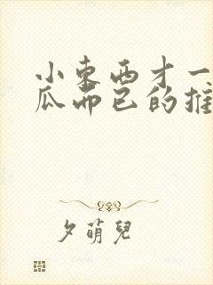 小东西才一根黄瓜而已的推荐书