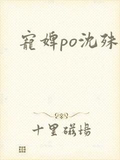 宠婢po沈殊辞封面