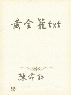 黄金笼txt