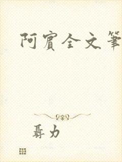 阿宾全文笔趣阁