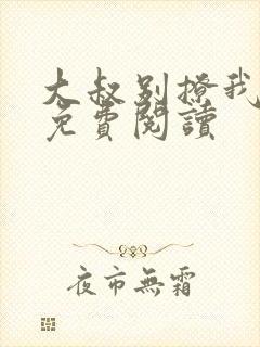 大叔别撩我小说免费阅读