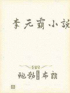 李元霸小说