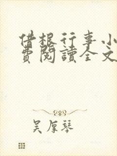 借根行事小说免费阅读全文在线阅笔趣无弹窗