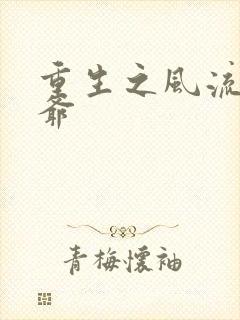 重生之风流小王爷封面