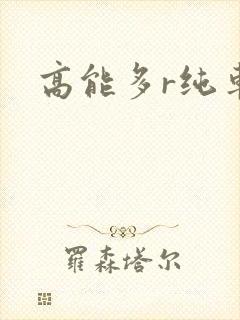 高能多r纯车封面