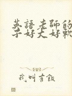 英语老师的小兔子好大好软水