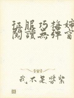 征服巧梅婶全文阅读无弹窗笔趣阁